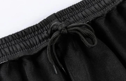 Black Flame Graphic Track Suit for Men