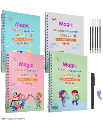 Tracing Workbooks Set for Kids Learning & Travel