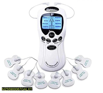 Portable Mini Electric Body Massager with 8 Modes & Rechargeable Battery